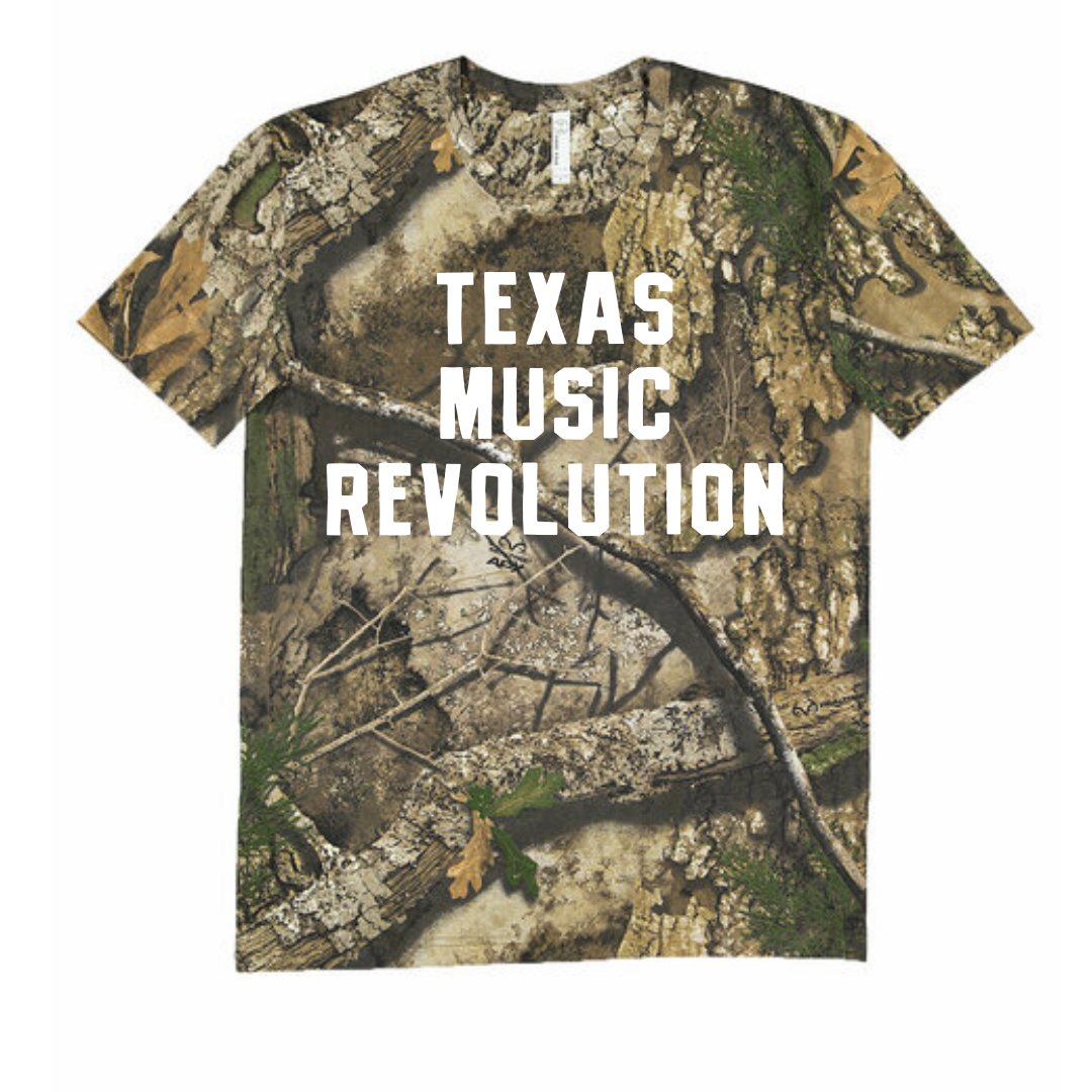 Texas Music Revolution Camo Tee